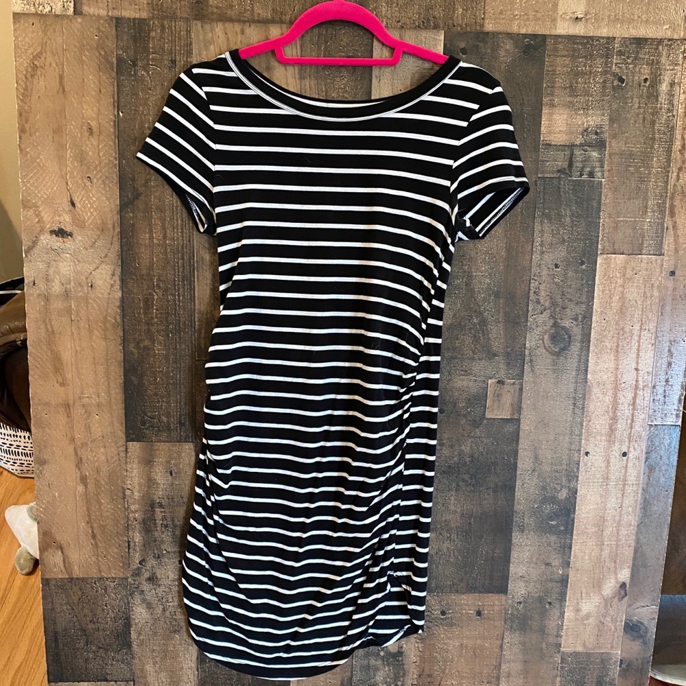 Heart and Hips Medium striped dress